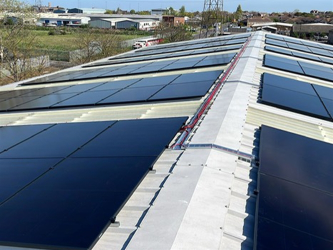 Solar Panels at Monarch Chemicals Sheerness Solar Panels at Monarch Chemicals Sheerness